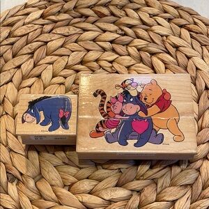 SOLD Disney Wooden Block Set - Eeyore and Friends